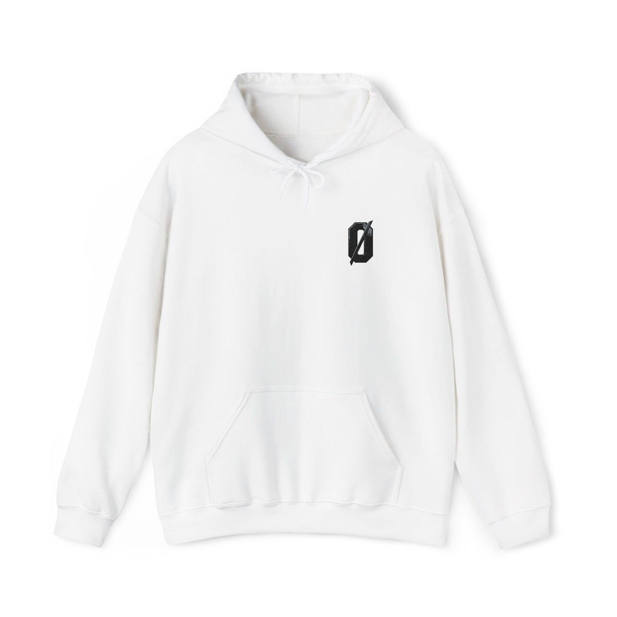 “0” Zero Unisex Heavy Blend Sweatshirt – For Those Who Give Zero F*cks