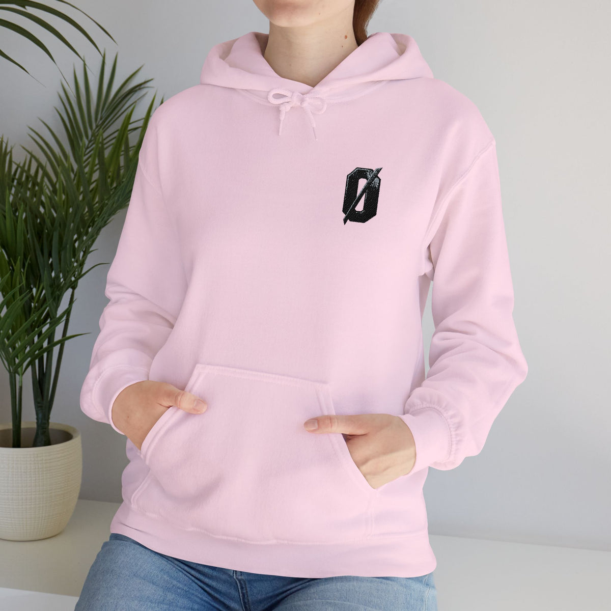 “0” Zero Unisex Heavy Blend Sweatshirt – For Those Who Give Zero F*cks