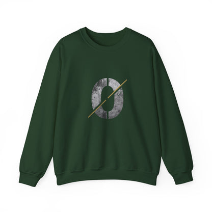 “0” Zero Unisex Heavy Blend Sweatshirt – For Those Who Give Zero F*cks - IRONKLD Unapologetic Streetwear