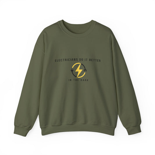 Electricians Do It Better...Unisex Heavy Blend™ Crewneck Sweatshirt