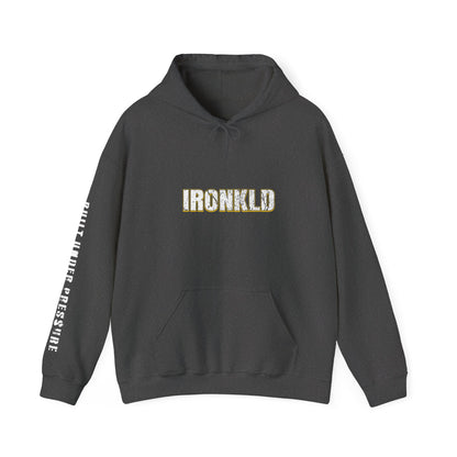 IRONKLD “Built Under Pressure” Unapologetic Streetwear Unisex Heavy Blend Hoodie