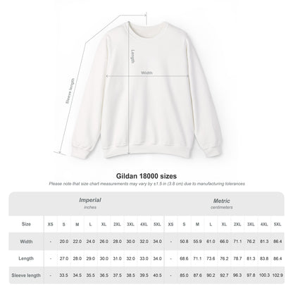 “0” Zero Unisex Heavy Blend Sweatshirt – For Those Who Give Zero F*cks - IRONKLD Unapologetic Streetwear
