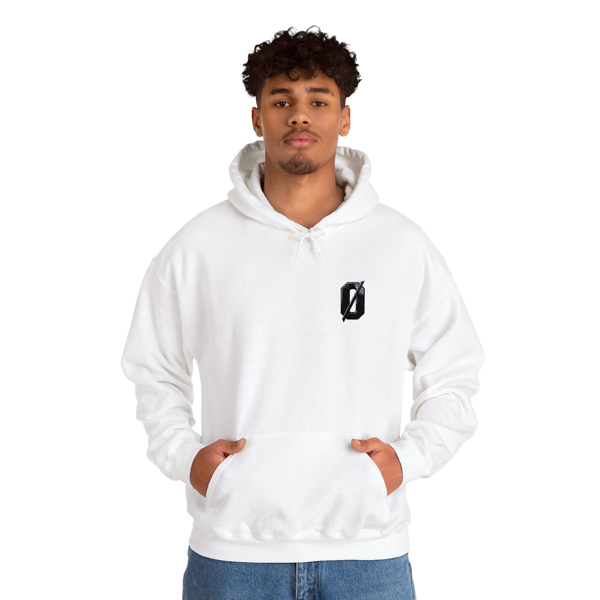 “0” Zero Unisex Heavy Blend Sweatshirt – For Those Who Give Zero F*cks