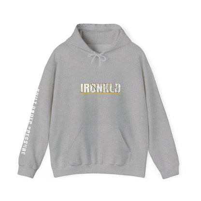 IRONKLD “Built Under Pressure” Unapologetic Streetwear Unisex Heavy Blend Hoodie