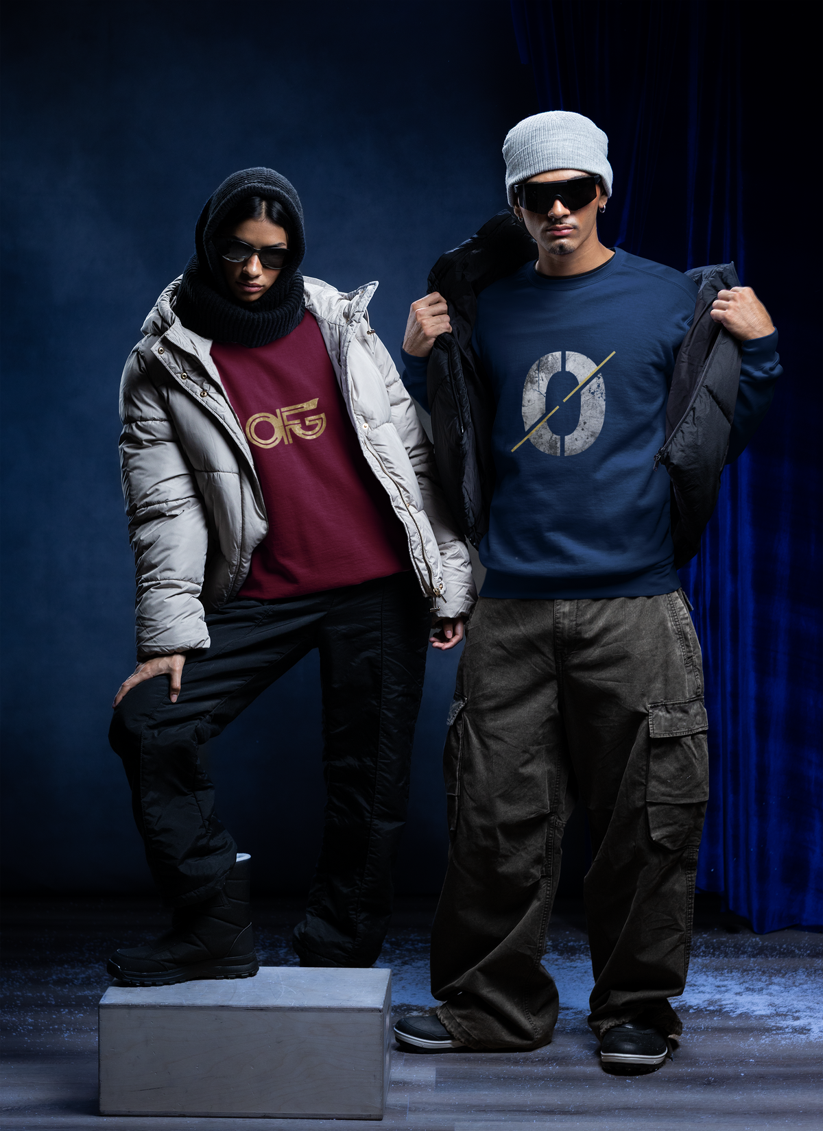 0FG "Zero F*cks Given" Crewneck Sweatshirt--No limits. No silencing. Unapologetic Streetwear by IRONKLD