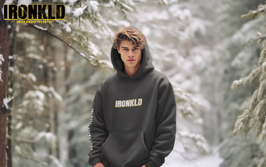 IRONKLD “Built Under Pressure” Unapologetic Streetwear Unisex Heavy Blend Hoodie