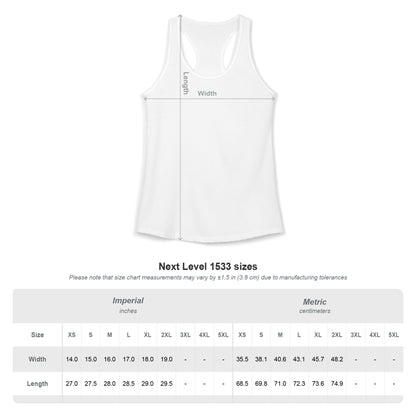 0FG Women’s Racerback Tank Top – Unapologetic Streetwear Gym Tank Zero F*cks Given Fitness Apparel