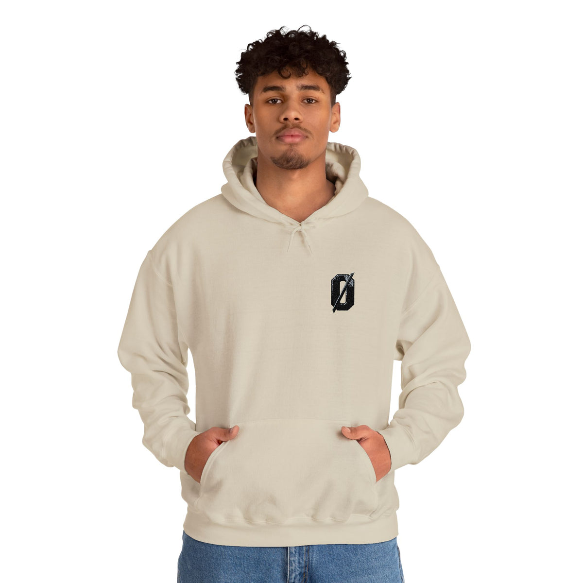 “0” Zero Unisex Heavy Blend Sweatshirt – For Those Who Give Zero F*cks