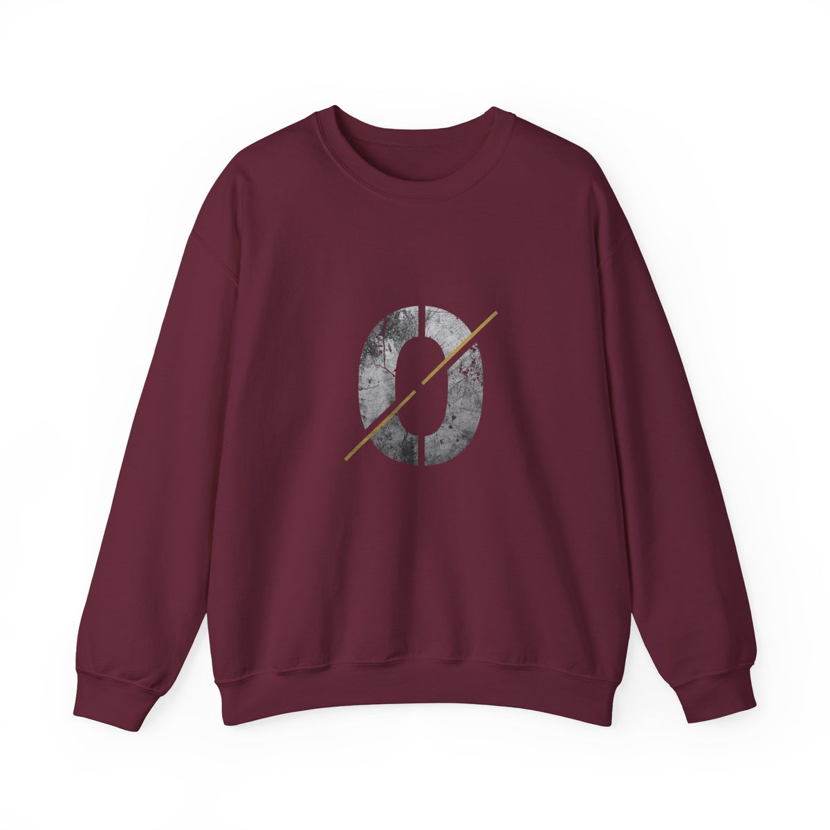 “0” Zero Unisex Heavy Blend Sweatshirt – For Those Who Give Zero F*cks - IRONKLD Unapologetic Streetwear