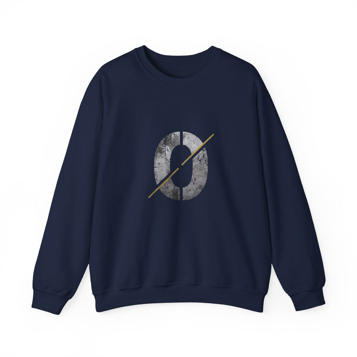 “0” Zero Unisex Heavy Blend Sweatshirt – For Those Who Give Zero F*cks - IRONKLD Unapologetic Streetwear