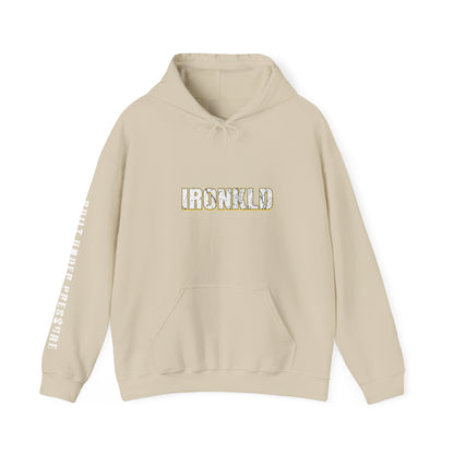 IRONKLD “Built Under Pressure” Unapologetic Streetwear Unisex Heavy Blend Hoodie