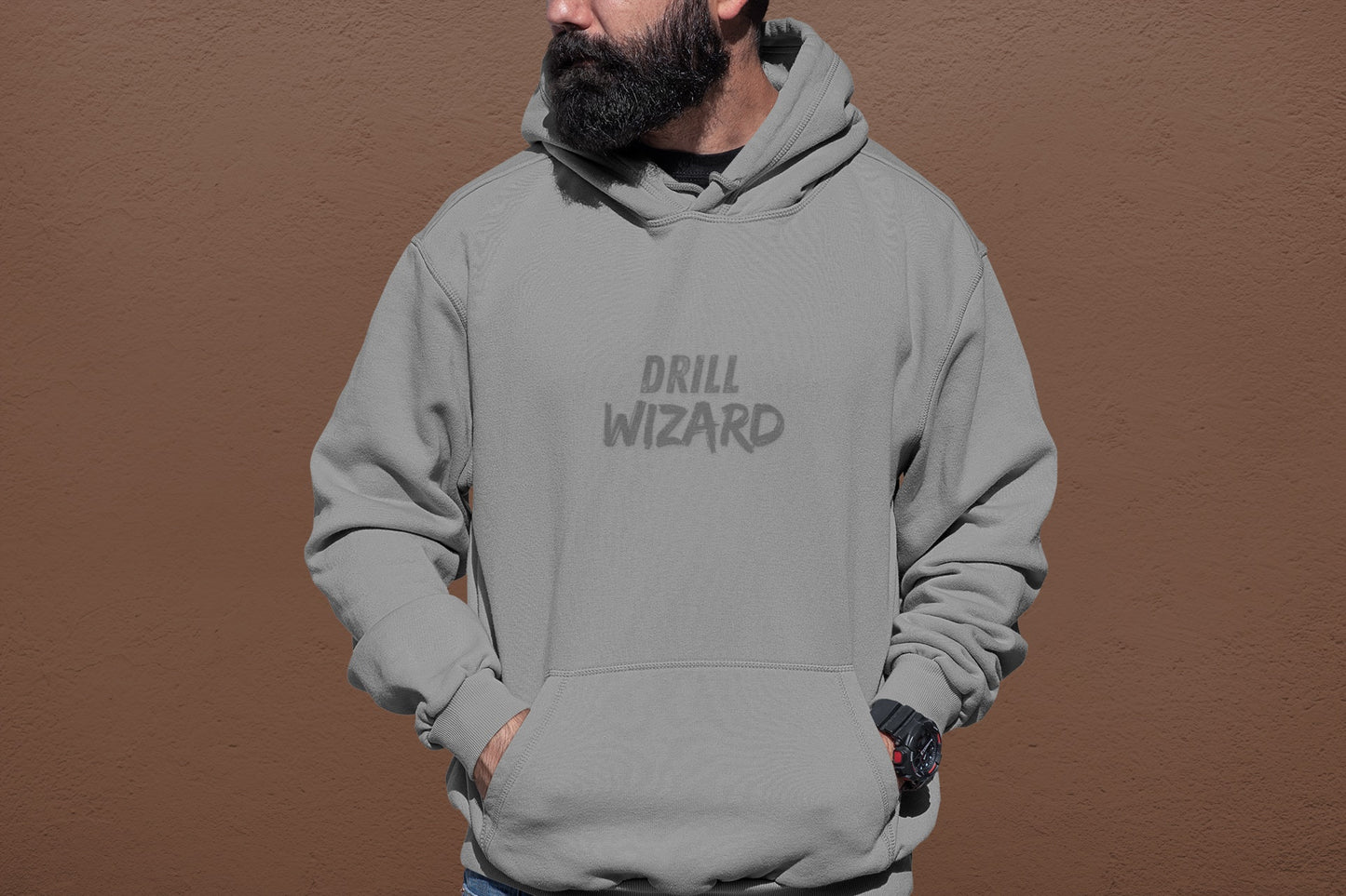 Drill Wizard Heavy Blend Hooded Sweatshirt