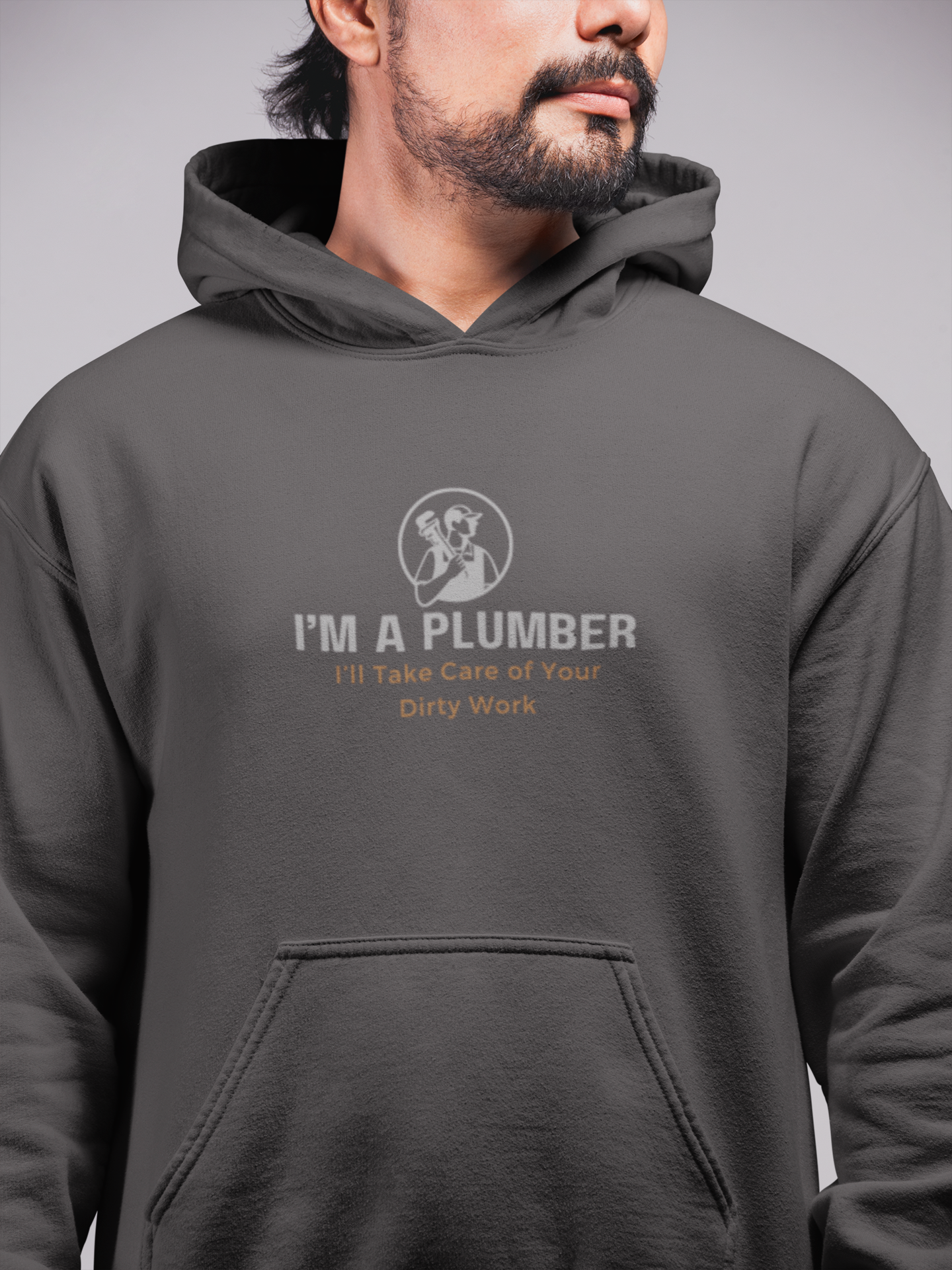I'm a Plumber...I'll Take Care of Your Dirty Work Hoodie Unisex Heavy Blend™ Hooded Sweatshirt